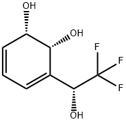3,5-Cyclohexadiene-1,2-diol, 3-[(1R)-2,2,2-trifluoro-1-hydroxyethyl]-, (1S,2R)- (9CI)