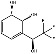 3,5-Cyclohexadiene-1,2-diol, 3-[(1S)-2,2,2-trifluoro-1-hydroxyethyl]-, (1S,2R)- (9CI)
