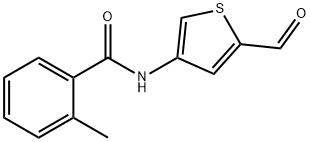 Benzamide, N-(5-formyl-3-thienyl)-2-methyl- (9CI)