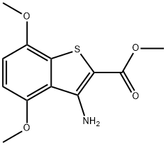 Methyl 3-amino-4,7-dimethoxybenzo[b]thiophene-2-carboxylate
