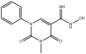 N'-HYDROXY-3-METHYL-2,4-DIOXO-1-PHENYL-1,2,3,4-TETRAHYDROPYRIMIDINE-5-CARBOXIMIDAMIDE