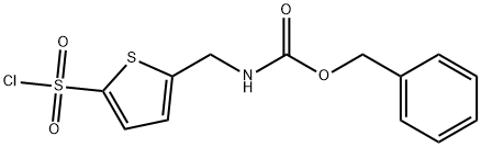 BENZYL N-{ó5-(CHLOROSULFONYL)-2-THIENYL]METHYL}CARBAMATE,97%