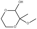 1,4-Dioxan-2-ol, 3-methoxy-3-methyl- (9CI)