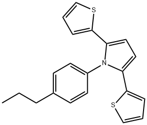 1-(4-丙基苯基)-2,5-二(2-噻吩基)-1H-吡咯