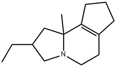 1H-Cyclopent[g]indolizine,2-ethyl-2,3,5,6,7,8,9,9b-octahydro-9b-methyl-(9CI)