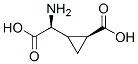 Cyclopropaneacetic acid, alpha-amino-2-carboxy-, (alphaS,2S)- (9CI)