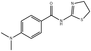 Benzamide, N-(4,5-dihydro-2-thiazolyl)-4-(dimethylamino)- (9CI)