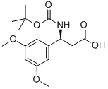(S)-3-((叔丁氧基羰基)氨基)-3-(3,5-二甲氧基苯基)丙酸