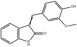 3-(4-Hydroxy-3-methoxybenzylidene)-1,3-dihydro-2H-indol-2-one