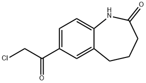 7-(chloroacetyl)-1,3,4,5-tetrahydro-2H-1-benzazepin-2-one