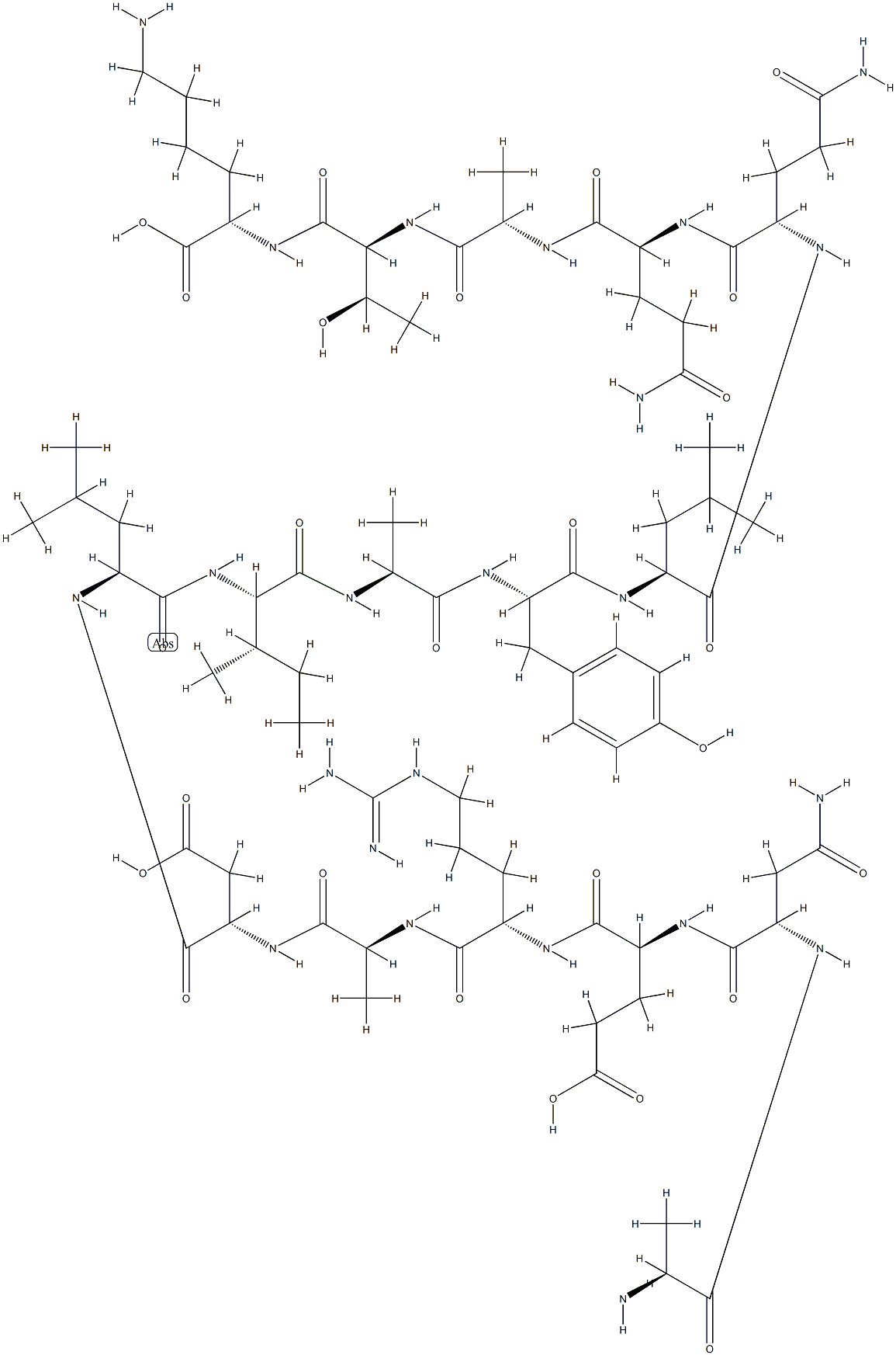 MOTH CYTOCHROME C (MCC) FRAGMENT