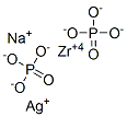 Silver sodium zirconium phosphate