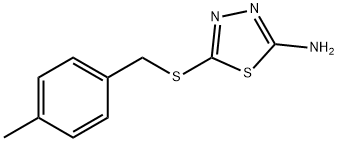 5-{[(4-methylphenyl)methyl]sulfanyl}-1,3,4-thiadiazol-2-amine
