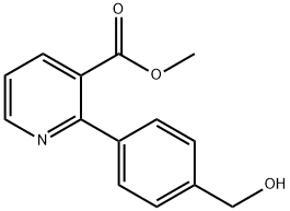 2-(4-Hydroxymethylphenyl)isonicotinic acid