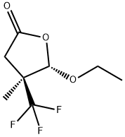 2(3H)-Furanone,5-ethoxydihydro-4-methyl-4-(trifluoromethyl)-,trans-(9CI)