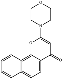 2-(4-吗啉基)-4H-萘并[1,2-B]吡喃-4-酮