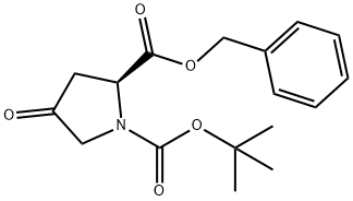 1-(叔丁基) 4-氧代吡咯烷-1,2-二甲酸 2-苄酯