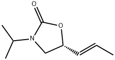 2-Oxazolidinone,3-(1-methylethyl)-5-(1-propenyl)-,[R-(E)]-(9CI)