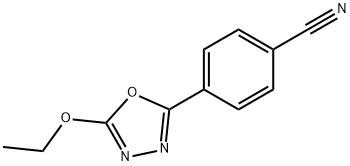 Benzonitrile, 4-(5-ethoxy-1,3,4-oxadiazol-2-yl)- (9CI)
