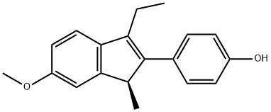 (S)-4-(3-Ethyl-6-methoxy-1-methyl-1H-inden-2-yl)-phenol