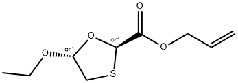 1,3-Oxathiolane-2-carboxylicacid,5-ethoxy-,2-propenylester,trans-(9CI)
