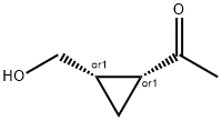 Ethanone, 1-[(1R,2S)-2-(hydroxymethyl)cyclopropyl]-, rel- (9CI)