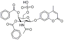 7-[[2-(AcetylaMino)-3,4-di-O-benzoyl-2-deoxy-6-O-sulfo-α-D-glucopyranosyl]oxy]-4-Methyl-2H-1-benzopyran-2-one