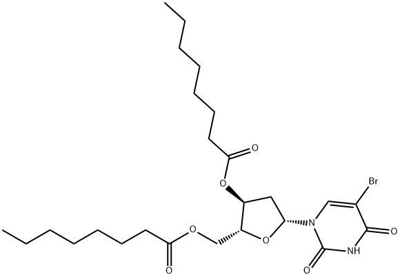 3',5'-dioctanoyl-5-bromodeoxyuridine