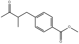Benzoic acid, 4-(2-methyl-3-oxobutyl)-, methyl ester (9CI)