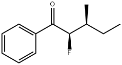 1-Pentanone, 2-fluoro-3-methyl-1-phenyl-, (R*,S*)- (9CI)