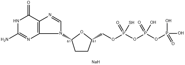 2',3'-DIDEOXYGUANOSINE-5'-O-(1-THIOTRIPHOSPHATE) SODIUM SALT