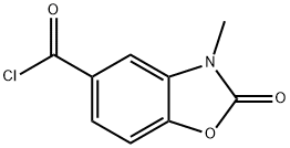 5-Benzoxazolecarbonyl chloride, 2,3-dihydro-3-methyl-2-oxo- (9CI)
