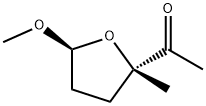 Ethanone, 1-(tetrahydro-5-methoxy-2-methyl-2-furanyl)-, trans- (9CI)