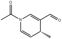 3-Pyridinecarboxaldehyde, 1-acetyl-1,4-dihydro-4-methyl-, (R)- (9CI)