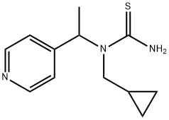 Thiourea,  N-(cyclopropylmethyl)-N-[1-(4-pyridinyl)ethyl]-