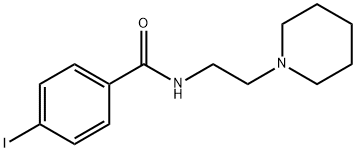 4-碘-N-[2-(1-哌啶基)乙基]苯甲酰胺