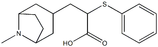N-methyltropan-3-yl 2-(phenylthio)propionate