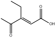 2-Pentenoic acid, 3-ethyl-4-oxo-, (E)- (9CI)