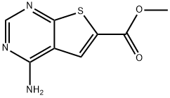 4-氨基噻吩并[2,3-D]嘧啶-6-羧酸甲酯
