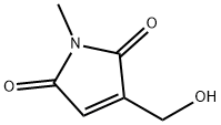 1H-Pyrrole-2,5-dione, 3-(hydroxymethyl)-1-methyl- (9CI)