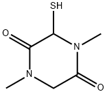 2,5-Piperazinedione,3-mercapto-1,4-dimethyl-(9CI)
