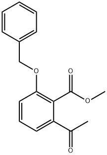 methyl 2-acetyl-6-(benzyloxy)benzoate