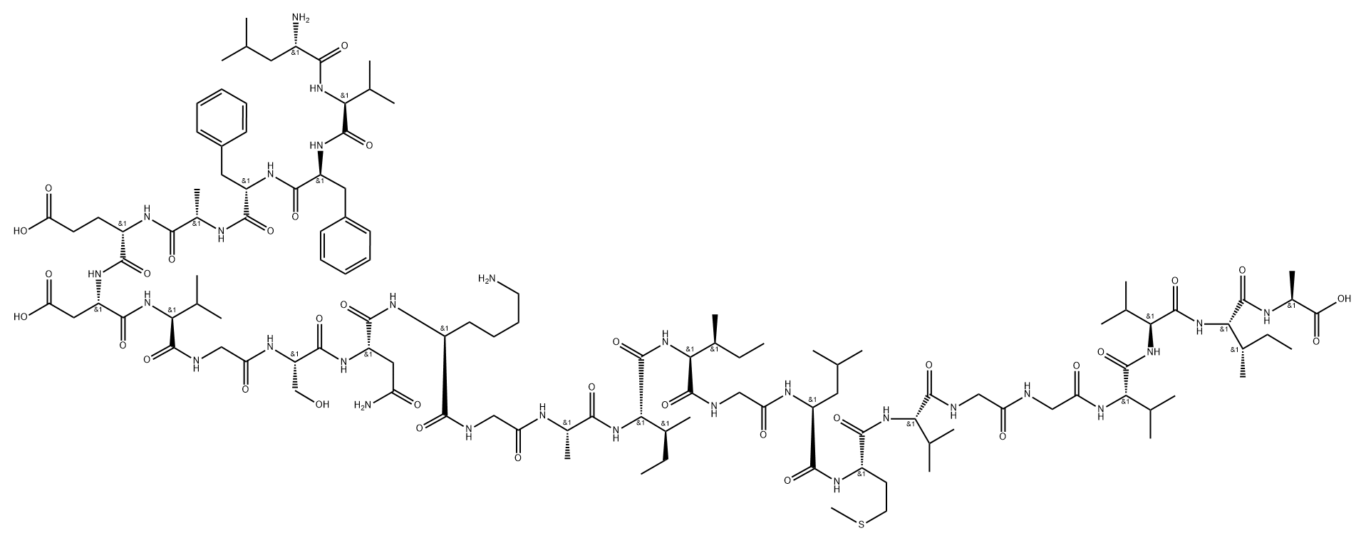 amyloid beta-protein (17-42)