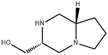 Pyrrolo[1,2-a]pyrazine-3-methanol, octahydro-, (3R-trans)- (9CI)