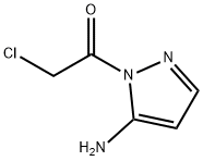 1H-Pyrazol-5-amine, 1-(chloroacetyl)- (9CI)
