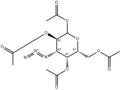 3-叠氮基-3-脱氧-D-吡喃半乳糖 1,2,4,6-四乙酸酯