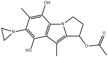 7-(1-azidirinyl)-2,3-dihydro-1-acetoxy-5,8-dihydroxy-6,9-dimethyl-1H-pyrrolo(1,2-a)indole