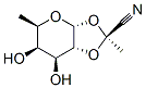 alpha-D-Galactopyranoside, 1,2-O-(1-cyanoethylidene)-6-deoxy-, (S)- (9CI)