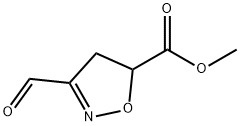 5-Isoxazolecarboxylic acid, 3-formyl-4,5-dihydro-, methyl ester (9CI)