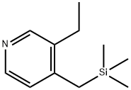 Pyridine, 3-ethyl-4-[(trimethylsilyl)methyl]- (9CI)